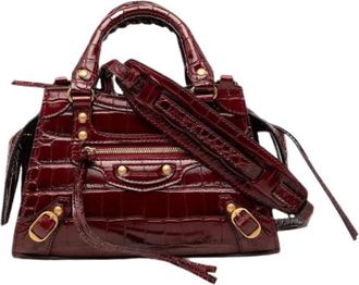 Balenciaga Pre-owned Neo Classic City 2way tas - Dames - Vintage Handtas - Rood - ONE Size - Leer - Vintage