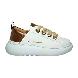 Alexander Smith Sneakers, female, White, Size: 5 US Leather Sneaker