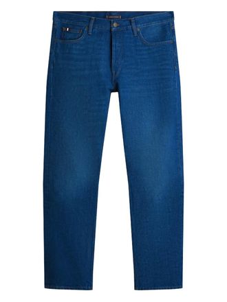 Tommy Hilfiger five-pockets straight-leg jeans - men - Recycled Cotton - 33/32 - Blue