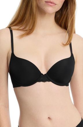 Skarlett Blue Minx Plunge Multi-way T-shirt Bra in Black at Nordstrom, Size 36Ddd