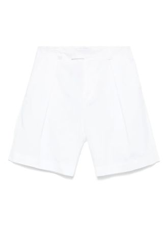low brand logo-tag shorts - men - Cotton/Elastane - 34 - White