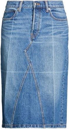 Alexander Wang BOTTOMWEAR - Denim skirts on YOOX.COM