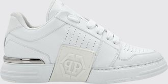 Philipp Plein Sneakers Royal Street in pelle liscia con logo Hexagon