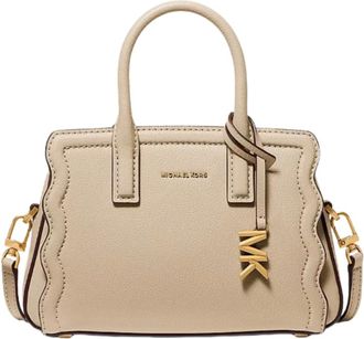 Michael Kors Tassen, Dames, Beige, ONE Size, Leer, Laila XS Crossbody