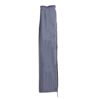 Hhg Nunca Usado] Funda Protectora Hhg Para Sombrilla En Voladizo De Hasta 4,3 M (3x3 M), Funda Con Cremallera, Azul