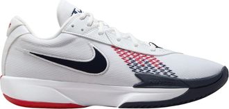 Nike Zoom GT Cut Low-sportschoenen voor heren (Wit, Marine, Rood)