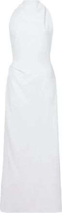 Proenza Schouler Jurk met gedraaide rug - Wit