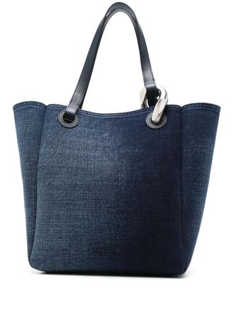 J.W.Anderson denim tote bag - Blue
