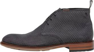 Floris Van Bommel Heren, Schoenen, Grijs, Maat: 44 2/3 EU Leer