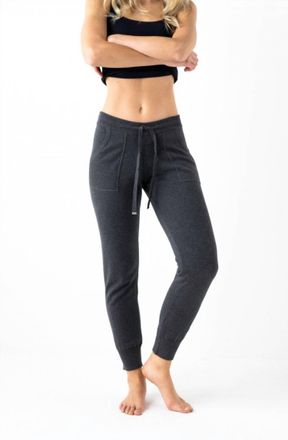 Marble Scotland Relaxed Fit Joggers In Charcoal