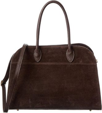 Persaman New York Valeria Suede Bowling Bag