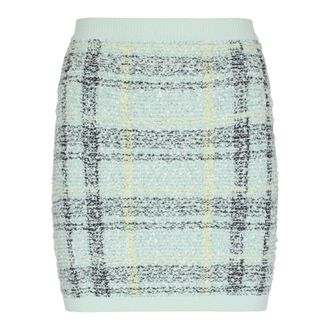 Balmain Mujer, Faldas, Verde, Talla: 2XS