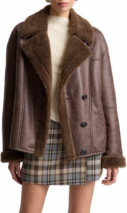 Avec Les Filles Faux Shearling Jacket in Umbria at Nordstrom, Size X-Large