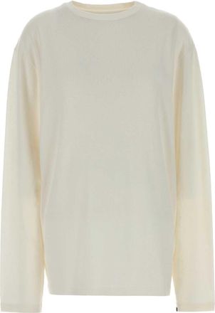Extreme Cashmere White Cotton Blend Rock T Shirt