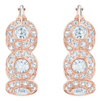 Swarovski Lifelong Strikken Oorbellen - Dames - Accessoires - Roze - Maat: ONE Size