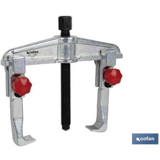 cofan Extractor Universal 2 Garras 50-160, Extractor De Rodamientos Tipo Corredizo O Tipo T Con 2 Garras Y Doble Posici&oacute;n. Est&aacute; Fabricado En Acero Endurecid