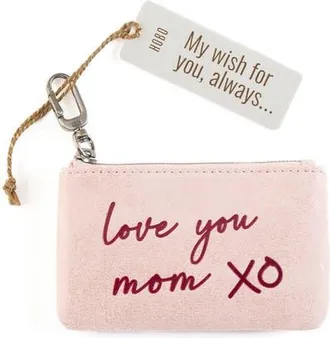 Hobo Sentiment Leather Pouch in Blossom at Nordstrom
