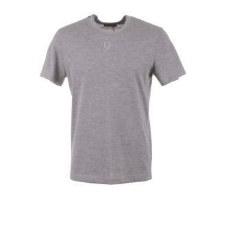 Dolce & Gabbana Men Short sleeve t-shirt - male - Dolce & Gabbana - T-Shirts - Gray - L - Tops