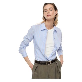 Imperial Shirts, female, Blue, Size: XS Striped Shirt