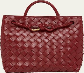 Bottega Veneta Andiamo Small Leather Tote Bag