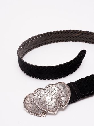 Kate Cate Queen Of Hearts Braided Belt