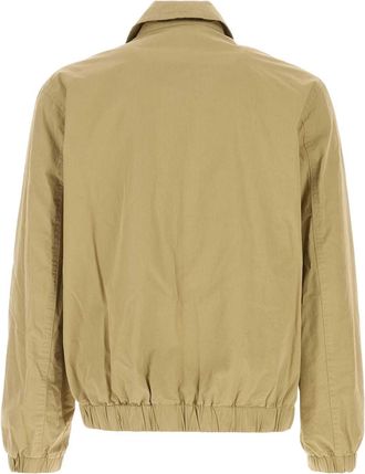 A.P.C. Mens Beige Cotton William Jacket Beigefonce Camicie Shirt