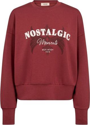 Mos Mosh Abel Hood Sweat - - Sweatshirts & Hoodies - Donna - Marrone - XS