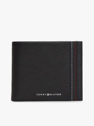 Tommy Hilfiger Logo Leather Bifold Flap Wallet