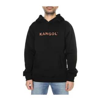 Kangol Heren, Sweatshirts & Hoodies, Zwart, Maat: XS Katoen
