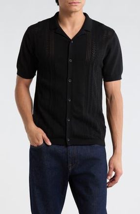 Civil Society Cutout Knit Sweater in Black at Nordstrom Rack, Size Xx-Large