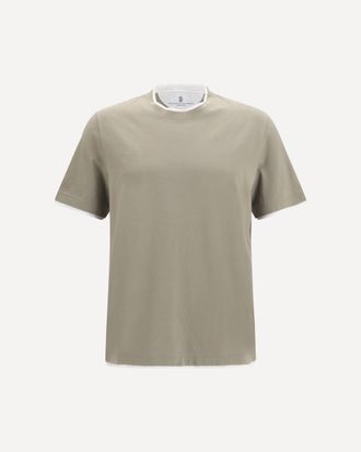 Brunello Cucinelli Cotton T-shirt Male XL
