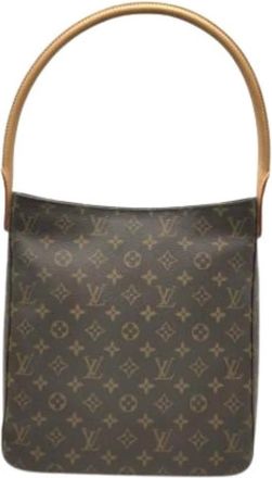 Louis Vuitton Pre-owned Shoulder Bag - Dames - Vintage Schoudertas - Bruin - ONE Size - Vintage