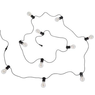 Maisons du monde Guirnalda de 10 luces LED de exterior, 101 cm