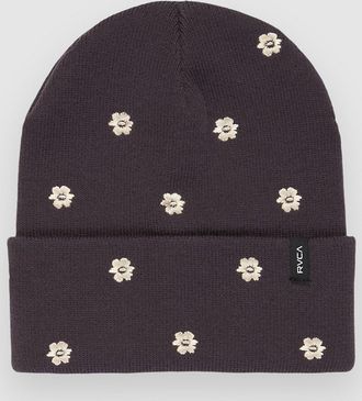 Rvca Embroidered Essential Beanie grau
