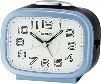 Seiko Analog Alarm Clock - SEIKO - QHK060L - Blue - Alarm - Japanese Quartz