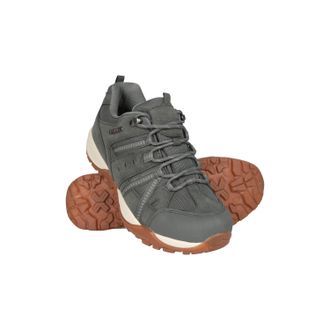 Mountain Warehouse Dames/Dames Direction II Suede Breed Loopschoenen (Kaki Groen)