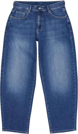 M.A.C Mac, Jeans, Dames, Blauw, 2Xl, Loose-fit Jeans