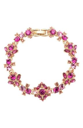 Marchesa Cluster Flex Bracelet in Pink at Nordstrom
