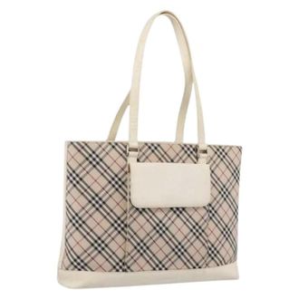Burberry Bolso Tote Pre-owned Vintage - Pre-owned - Mujer - Beige - ONE SIZE