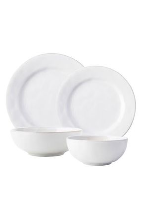 Juliska Puro Whitewash 4-Piece Table Setting at Nordstrom, Size One Size Oz