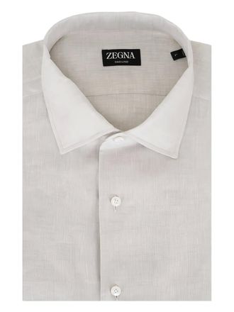 Ermenegildo Zegna linen shirt - Grey