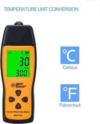 OEM Medidor Port&aacute;til De Mon&oacute;xido De Carbono, Comprobador Y Detector De Mon&oacute;xido De Carbono