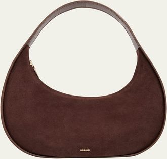 SIMKHAI Finn Suede Hobo Bag