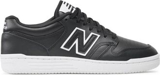New Balance Baskets basses cuir PU - Heren - Sneakers - Zwart - 39 1/2 EU - Leer - Schoenen
