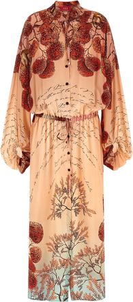 F.R.S. For Restless Sleepers F. R.S. - FOR RESTLESS SLEEPERS Silk Long Womens Dress