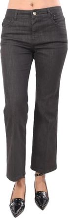 Marella Rechte Jeans - Dames - Regular Fit Jeans - Zwart - L - Jeans