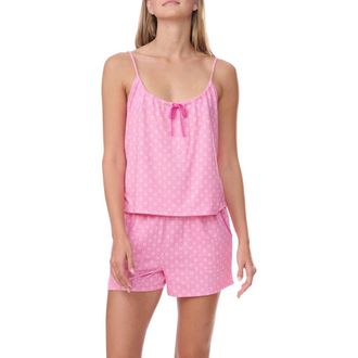 Splendid Geo Print Short Pajamas in Flower Box Geo at Nordstrom, Size Large