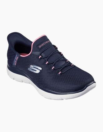 Skechers Womens Summits Diamond Dream Womens Trainers - Navy - Size: 8