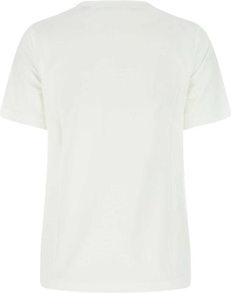 Burberry Womens White Cotton T-Shirt A1464