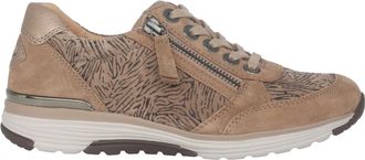 Gabor Rollende Sneaker - Beige - Dames - Sneakers - Beige - 37 EU - Leer - Schoenen